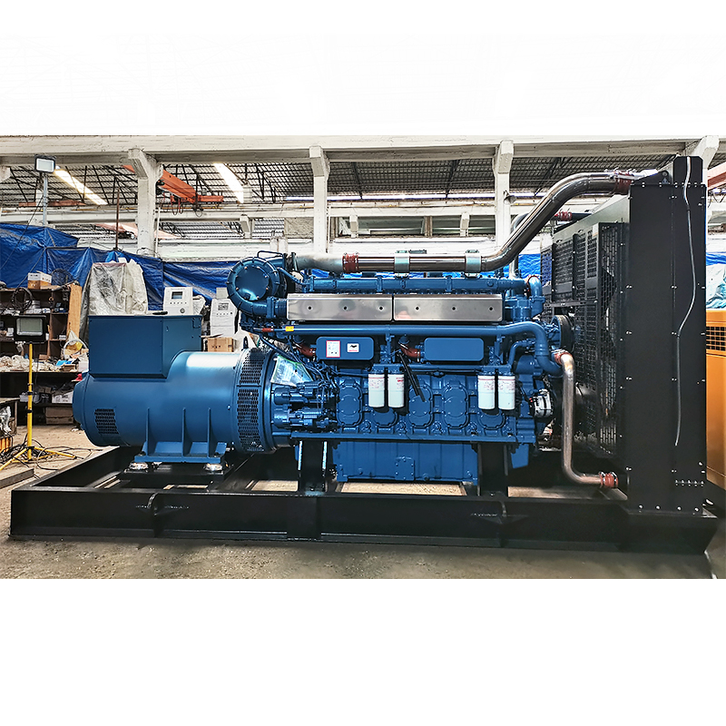 650KW Alternating 812.5kva Motor Electric Brushless Yuchai Three Phase Single Phase Silent diesel Generator Set for Hospitals