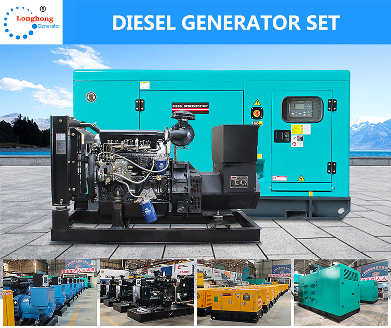 Yangdong 8KW 10KVA Silent Diesel Generator Set Low Fuel Consumption Three-Phase Dynamo ATS Option