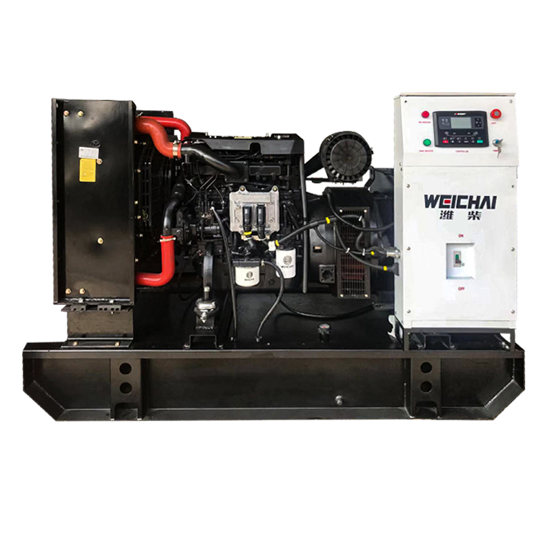 Portable Weichai Power Diesel Generator 80KW 100KVA High Capacity Smart Low Emissions Open Silent Dynamo School Factory 60Hz