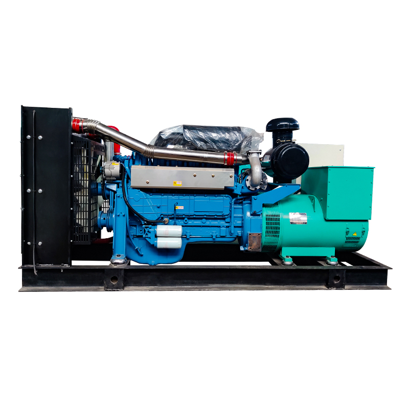 180kw/225kva ultra quiet upgraded Ricardo diesel generator set noise ≤ 75dB (A) soundproof cover sealing design, emergency power supply in hospitals/residential areas does not disturb people