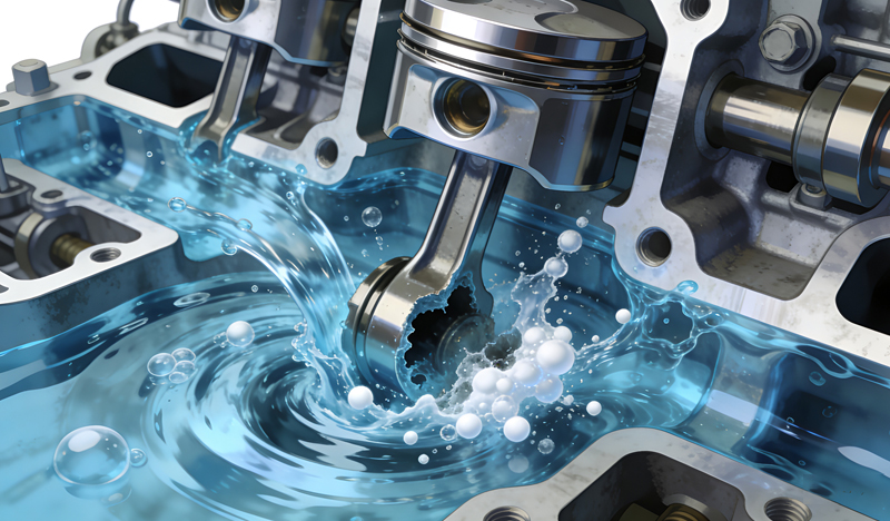 The generation of cavitation in diesel engines