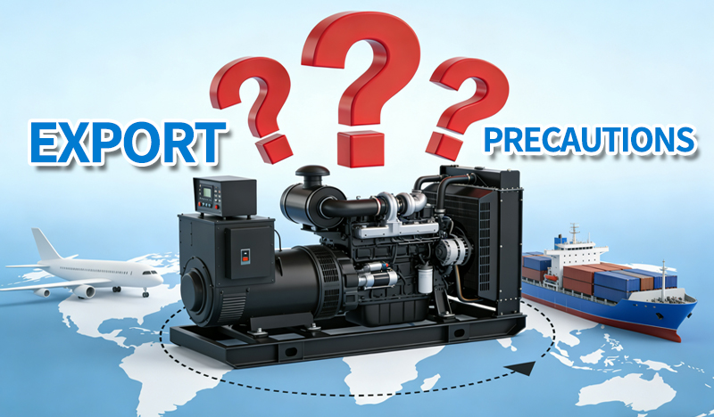 Precautions for Export of Diesel Generator Sets