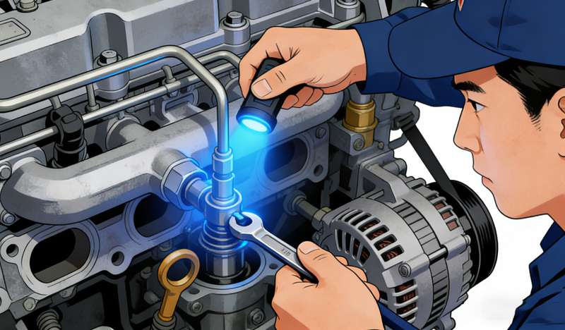 General Troubleshooting Methods for Compression Issues in Diesel Engine Fuel Supply Systems